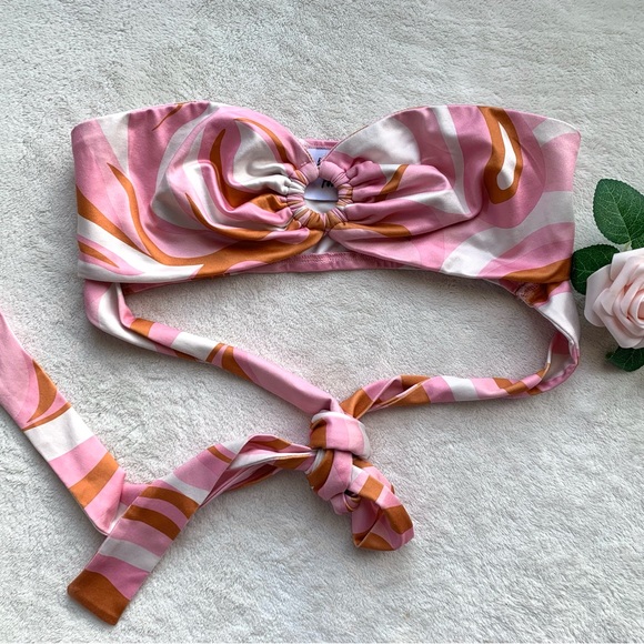 NWOT Princess Polly tie-waist strappy bandeau top - Picture 6 of 11